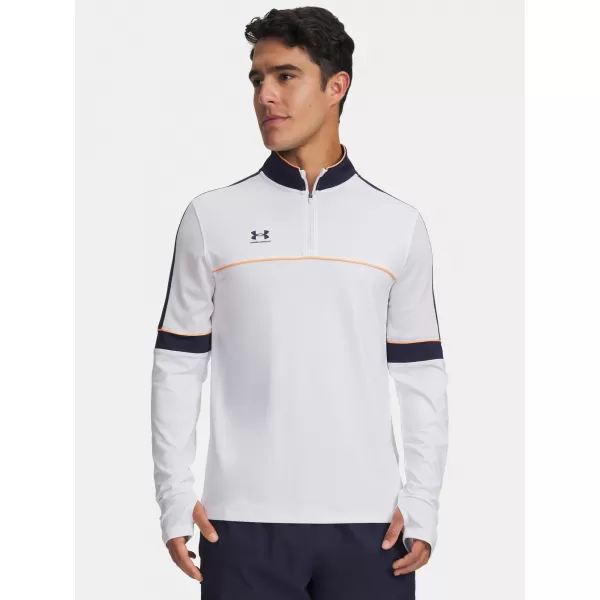  Pánske tričko UNDER ARMOUR M CHALLENGER TRAINING QZ 6004043-100 BIELA 