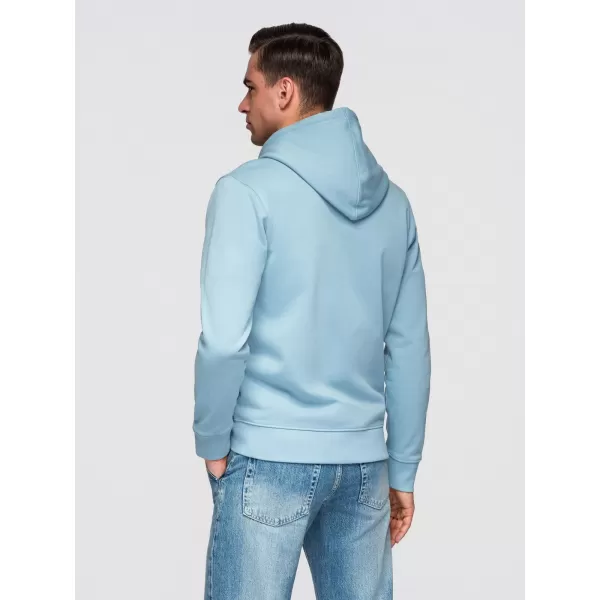  Pánska mikina OMBRE OM-SSBZ-0272 BLUE 