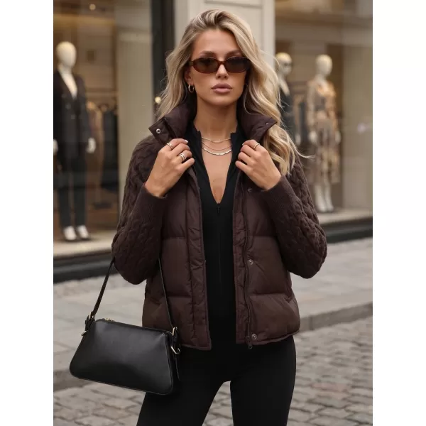  Dámska bunda DSTREET TY5931 HNEDÁ 
