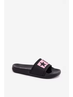 Detské šľapky BIG STAR SHOES TT374A004 BLACK/PINK