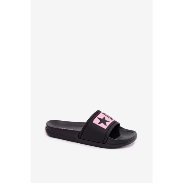  Detské šľapky BIG STAR SHOES TT374A004 BLACK/PINK 