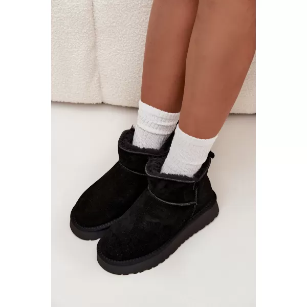  Dámske snehule VINCEZA 97961 BLACK 