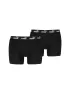 Pánske boxerky PUMA ELEMENTS MEN BASIC BOXERS 2P 93875309 BLACK
