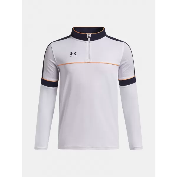  Chlapčenská mikina UNDER ARMOUR UA B CHALLENGER TRAINING QZ 6004080-100 BIELA 