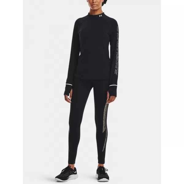  Dámske tričko UNDER ARMOUR UA OUTRUN THE COLD LS 1373208-001 ČIERNA 
