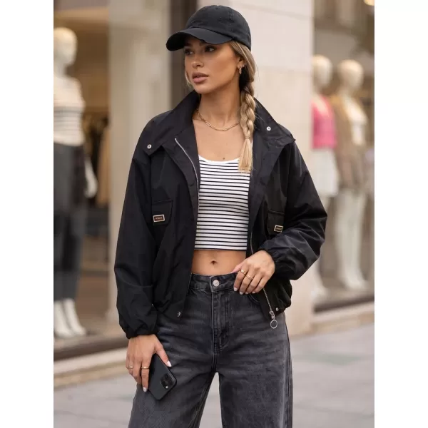  Dámska bunda DSTREET TY6023 ČIERNA 