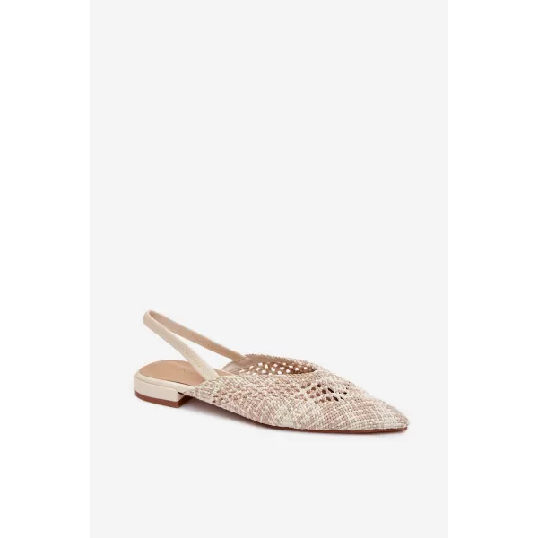 Dámske baleríny BOTO GZ-307 BEIGE 