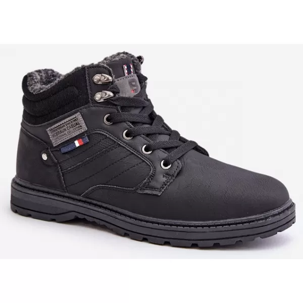  Pánske topánky BOTO 23MN03-6610 BLACK 