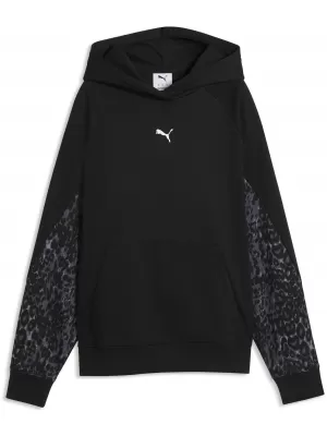 Dámska mikina PUMA SPORT ANIMAL STANDARD HOODIE FL 69400701 PUMA BLACK