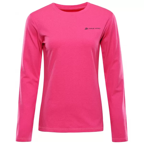  Dámske rýchloschnúce tričko ALPINE PRO LOUSA PINK GLO 