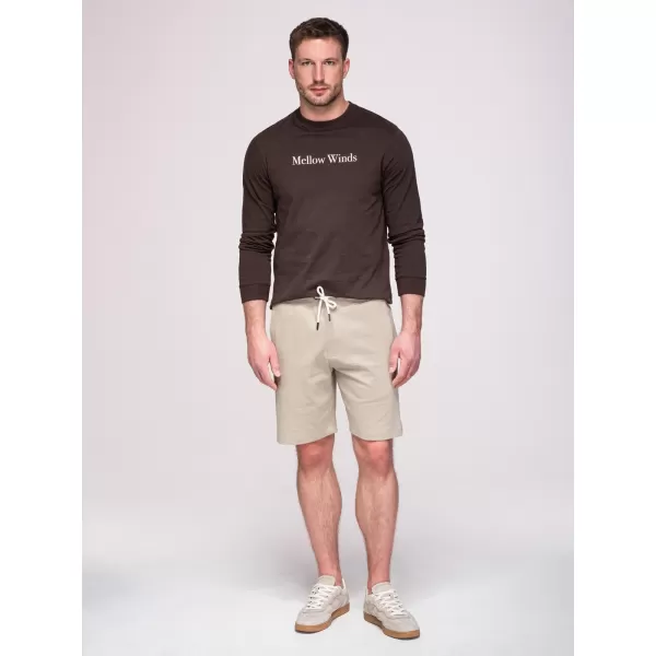  Pánske kraťasy OMBRE OM-SRBS-0205 LIGHT BEIGE 