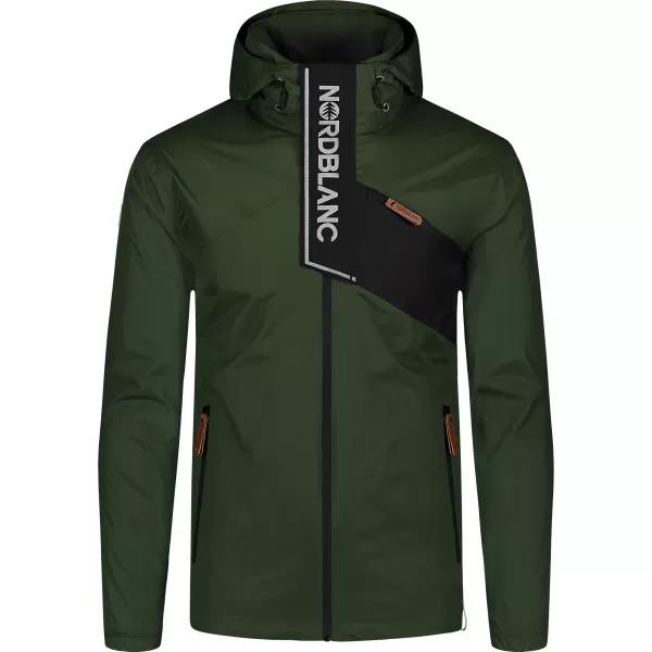  Pánska bunda NORDBLANC COARSE NBSJM8314 ZELENÁ 