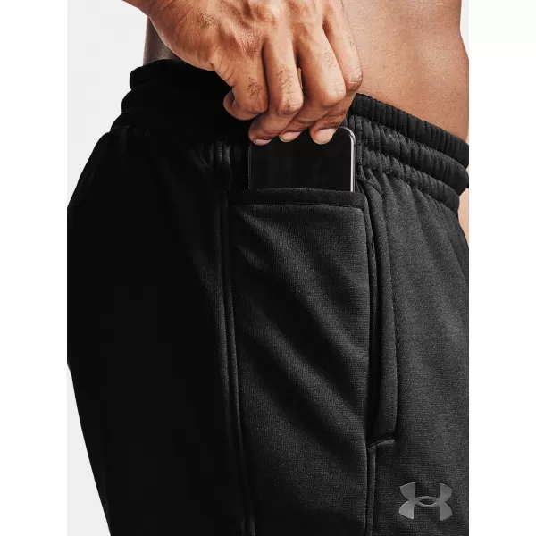  Pánske tepláky UNDER ARMOUR ARMOUR FLEECE PANTS 1357121-001 ČIERNA 