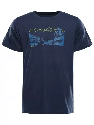 Pánske outdoorové tričko ALPINE PRO NOGER 2 MOONLIT OCEAN VARIANT PC