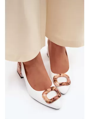 Dámske sandále VINCEZA 62289 WHITE