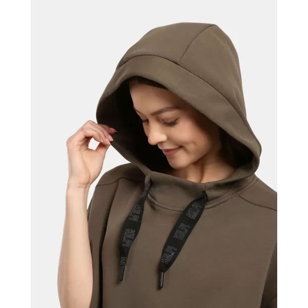  Dámska mikina KILPI DIAN-W 1L0210KI KHAKI 