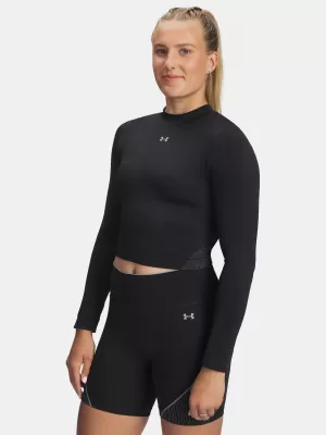 Dámske tričko UNDER ARMOUR VANISH SEAMLESS LS 6000645-004 ČIERNA