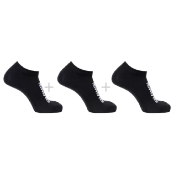  Ponožky SALOMON EVERYDAY LITE LOW 3-PACK LC2912000 BLACK 