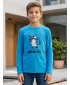 Detské tričko ALPINE PRO ECCO 2 NEÓN ATOMIC BLUE VARIANT PA