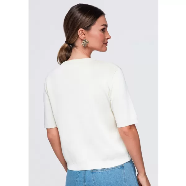  Dámska blúzka OMBRE OW-TS-E0084 BEIGE 