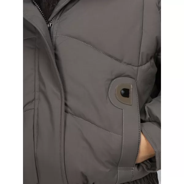  Dámska bunda DSTREET TY6010 TMAVO ŠEDÁ 