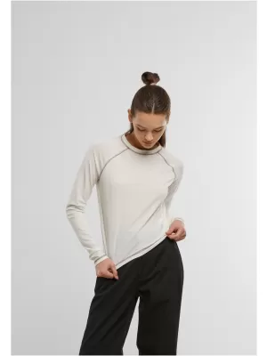 Dámske tričko URBAN CLASSICS TB7730 OFF WHITE