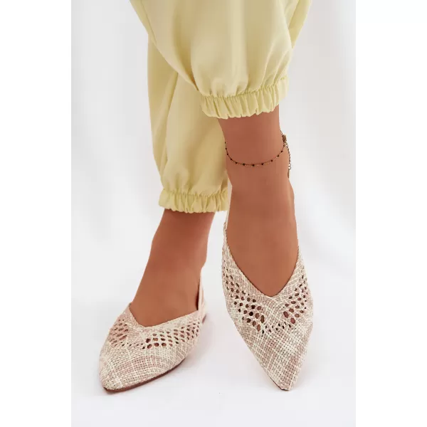  Dámske baleríny BOTO GZ-307 BEIGE 