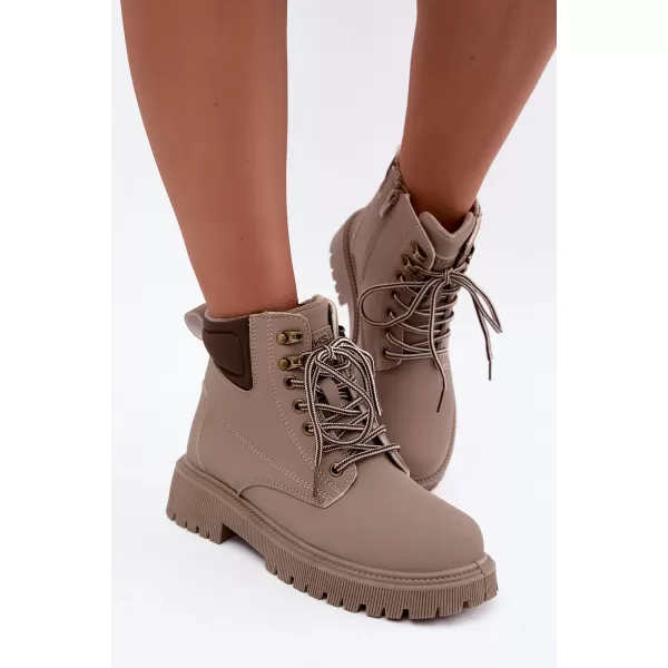  Dámske snehule BOTO 25BT26-9118 KHAKI 