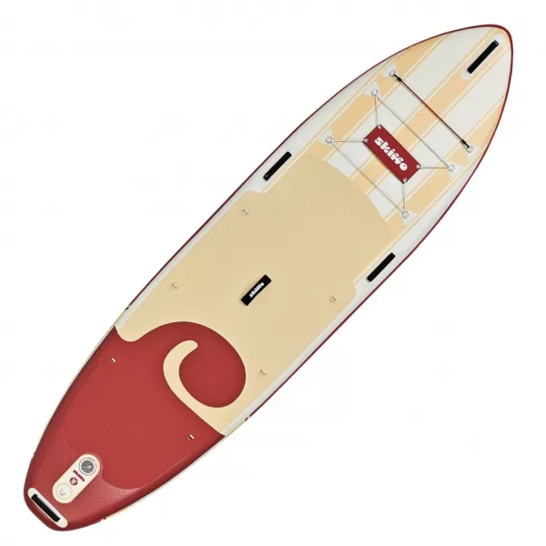  Paddleboard SKIFFO RIVAGE LAVA ČERVENÁ/BIELA 