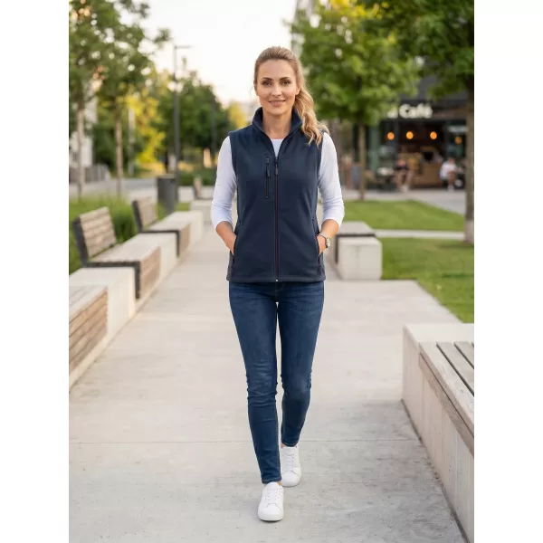  Dámska fleece vesta MALFINI EXIT W-525 NÁMORNÁ MODRÁ 