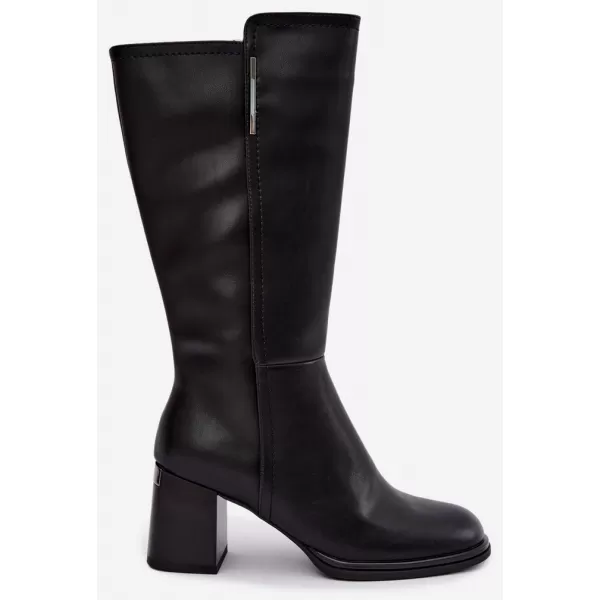  Dámske čižmy VINCEZA 67053 BLACK 