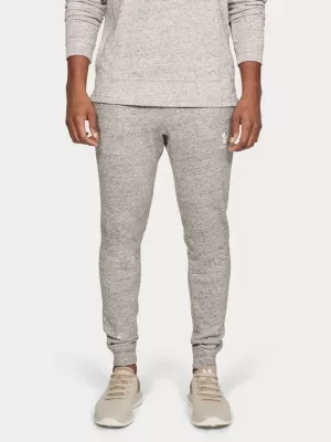 Pánske tepláky UNDER ARMOUR SPORTSTYLE TERRY JOGGER 1329289-112 BIELA