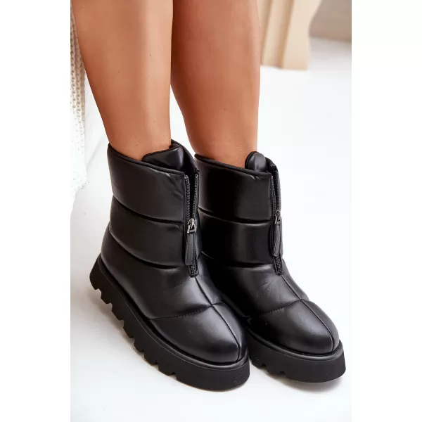  Dámske snehule BOTO C-314 BLACK 