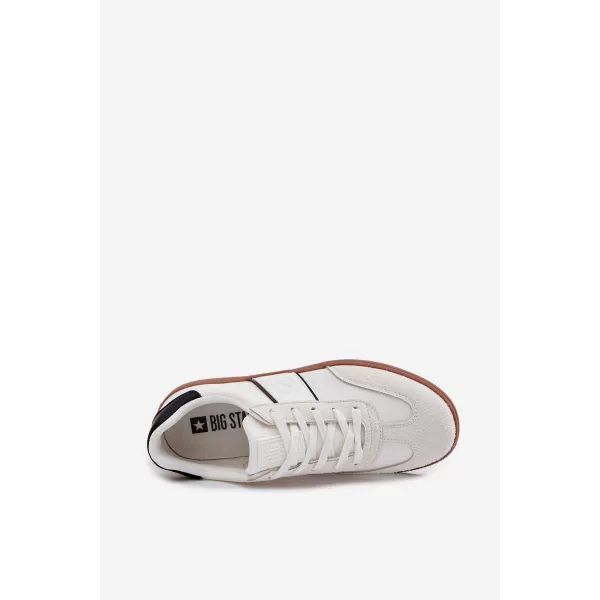  Pánske tenisky BIG STAR SHOES TT174128 WHITE 