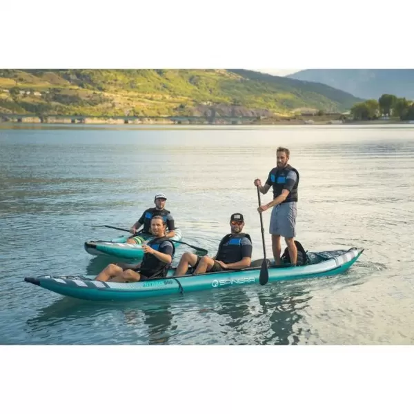  Kajak SPINERA Hybris 475 ŠEDÁ/ZELENÁ 