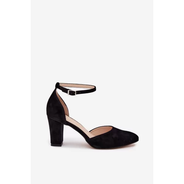  Dámske lodičky ZAZOO 823 BROWN 