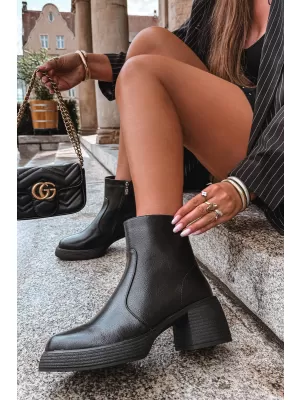 Dámske členkové topánky D&A CR62-3369 BLACK