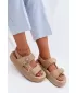 Dámske sandále GOE TT2N4101 BEIGE