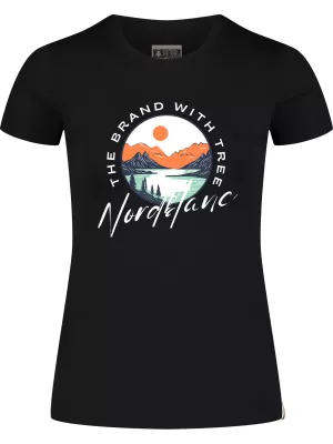 Dámske tričko NORDBLANC STARLIGHT NBSLT8176 ČIERNA