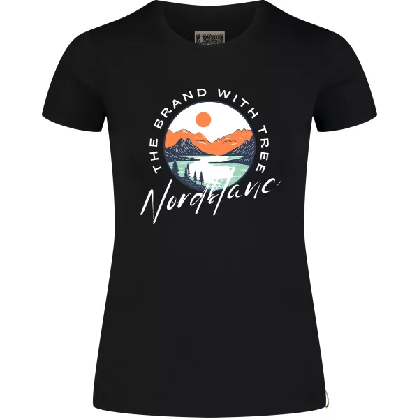  Dámske tričko NORDBLANC STARLIGHT NBSLT8176 ČIERNA 