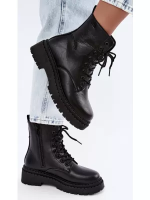 Dámske členkové topánky BIG STAR SHOES UU274816 BLACK
