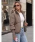 Dámska bunda DSTREET TY5897 BÉŽOVÁ