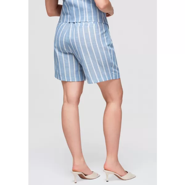  Dámske kraťasy OMBRE OW-ST-E0017 BLUE 
