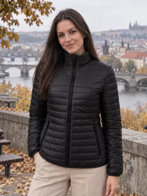 Dámska bunda MALFINI PHANTOM 541 ČIERNA