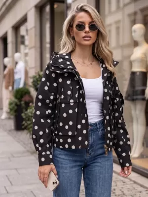 Dámska bunda DSTREET TY6035 ČIERNA