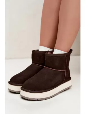 Dámske topánky BIG STAR SHOES UU274693 BROWN/BEIGE
