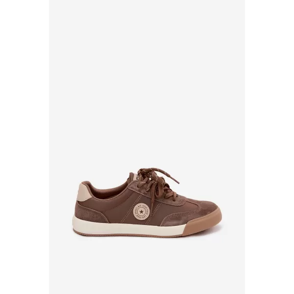  Dámske tenisky BIG STAR SHOES UU274002 BROWN/BEIGE 