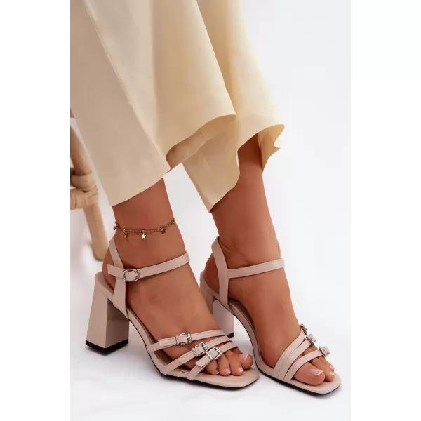  Dámske sandále VINCEZA 62310 BEIGE 