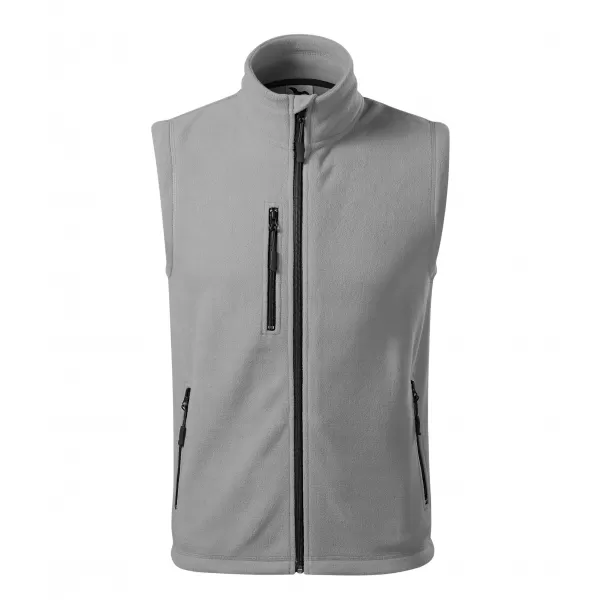  Dámska fleece vesta MALFINI EXIT W-525 SVETLO ŠEDÁ 