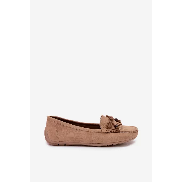  Dámske mokasíny BOTO W2515 TAUPE 